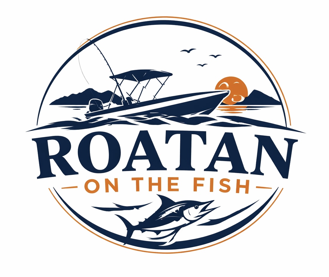 Roatan On The Fish Logo